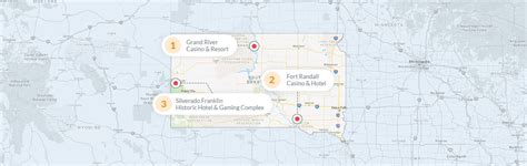 sd casinos map|largest casino in south dakota.